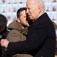 Biden kod Zelenskog u Ukrajini