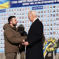 Biden kod Zelenskog u Ukrajini