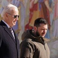 Biden kod Zelenskog u Ukrajini