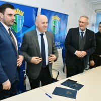 Božinović, Bačić i Celjak u Sisku