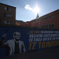 Travnik: Oslikan mural u čast Miroslavu Ćiri Blaževiću