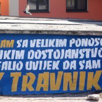 Travnik: Oslikan mural u čast Miroslavu Ćiri Blaževiću