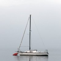 Maglovito jutro u Šibeniku