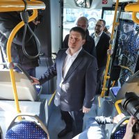 Tomašević na predstavljanju preostalih 20 isporučenih niskopodnih autobusa ZET-a