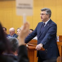 Andrej Plenković na raspravi o povjerenju u Saboru