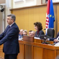Andrej Plenković na raspravi o povjerenju u Saboru
