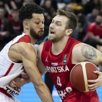 Švicarska - Hrvatska, košarka, pretkvalifikacije za EuroBasket EP, 23.2.2023.