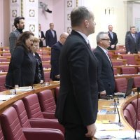 U Saboru minuta šutnje za žrtve ukrajinskog naroda u borbi za slobodu