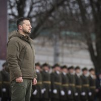 Zelenski održao govor na Trgu sv. Sofije