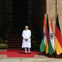 Olaf Scholz i Narendra Modi