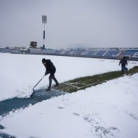 Gradski vrt - snijeg