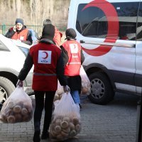 Šatori Crvenog polumjeseca u Turskoj