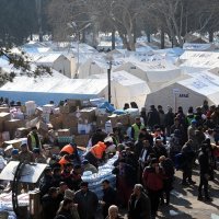Šatori Crvenog polumjeseca u Turskoj
