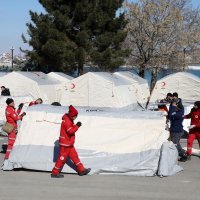 Šatori Crvenog polumjeseca u Turskoj