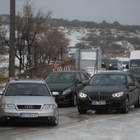 Blokada državne ceste D54 prema Gračacu u Zatonu Obrovačkom