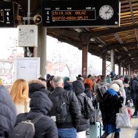 Gužve na Glavnom kolodvoru