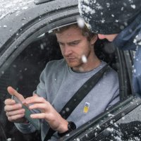 Policija na cesti kod Gračaca