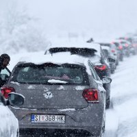 Snijeg na putu za jug