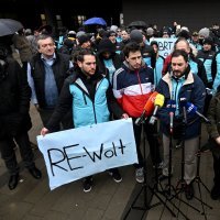 Prosvjed dostavljača Wolta