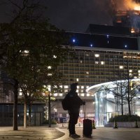 Požar nebodera u Hong Kongu