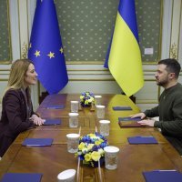 Roberta Metsola u Ukrajini