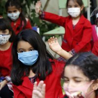 Djevojačka škola u Iranu za vrijeme pandemije covida-19