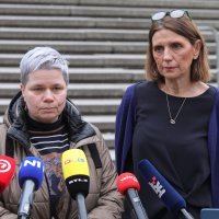 Konferencija za medije nakon incidenta u Klasičnoj gimnaziji u Križanićevoj ulici