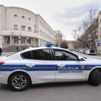 Konferencija za medije nakon incidenta u Klasičnoj gimnaziji u Križanićevoj ulici