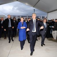 Danska premijerka i Andrej Plenković obišli su budući terminal Rijeka Gateway