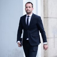 Dolazak članova HDZ-a na sjednicu šireg Predsjedništva u sjedište stranke