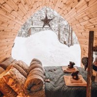 Mirrored Glass Cabin (Akershus, Norway)