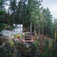 Mirrored Glass Cabin (Akershus, Norway)