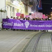 Noćni marš za Dan žena u Osijeku