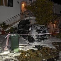 Požar na automobilu u Slatinama