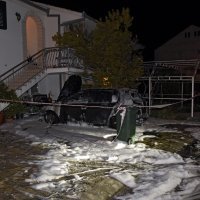 Požar na automobilu u Slatinama