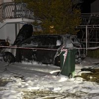 Požar na automobilu u Slatinama