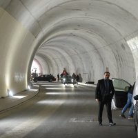 Most iznad Cetine uoči početka svečanosti spajanja mosta