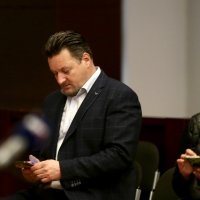 Lovro Kuščević i drugi optuženici na sudu