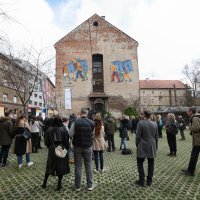 Mural posvećen izbjeglicama