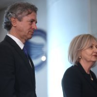 Robert Golob i Borjana Krišto