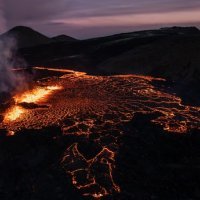 Erupcija vulkana Meradalir na Islandu