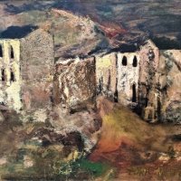 Zora Matić, Pejzaž iz Istre, 1963. ulje na dasci, 51,5 x 70,5 cm, Početna cijena tisuću eura