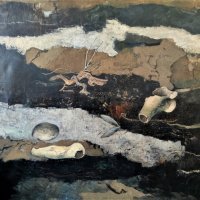 Krsto Hegedušić, Suša III. 1961. ulje i tempera na platnu, 130 x 162 cm. Procijenjena vrijednost 20 tisuća eura