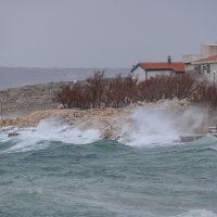 Orkanska bura na zadarskom području