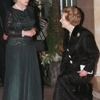 Kraljica Elizabeta II i Margaret Thatcher