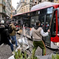 Navijački izgredi, Napulj, 15.3.2023.