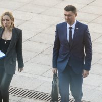 Dolazak premijera i ministara na redovnu sjednicu Vlade