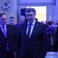 Andrej Plenković u Puli na skupu HDZ-a