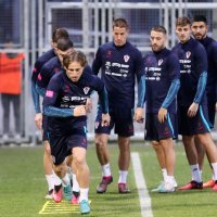 Hrvatska nogometna reprezentacija, trening, Dugopolje, 21.3.2023.
