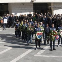 Pogreb Petra Nadoveze na groblju Lovrinac